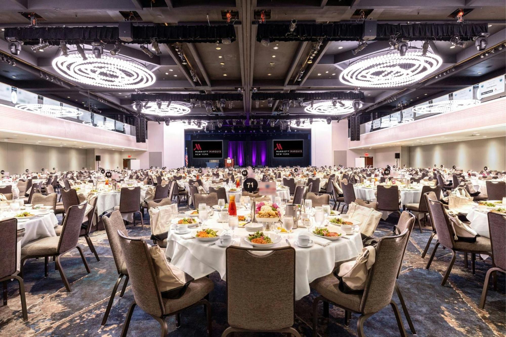Hotel New York Marriott Marquis Esterno foto The Grand Ballroom
