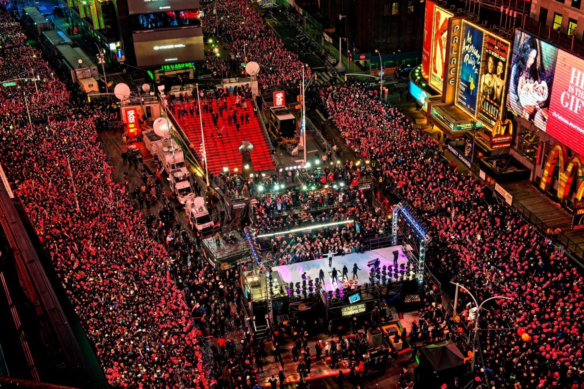 Hotel New York Marriott Marquis Esterno foto The 2011 Mnet Asian Music Awards