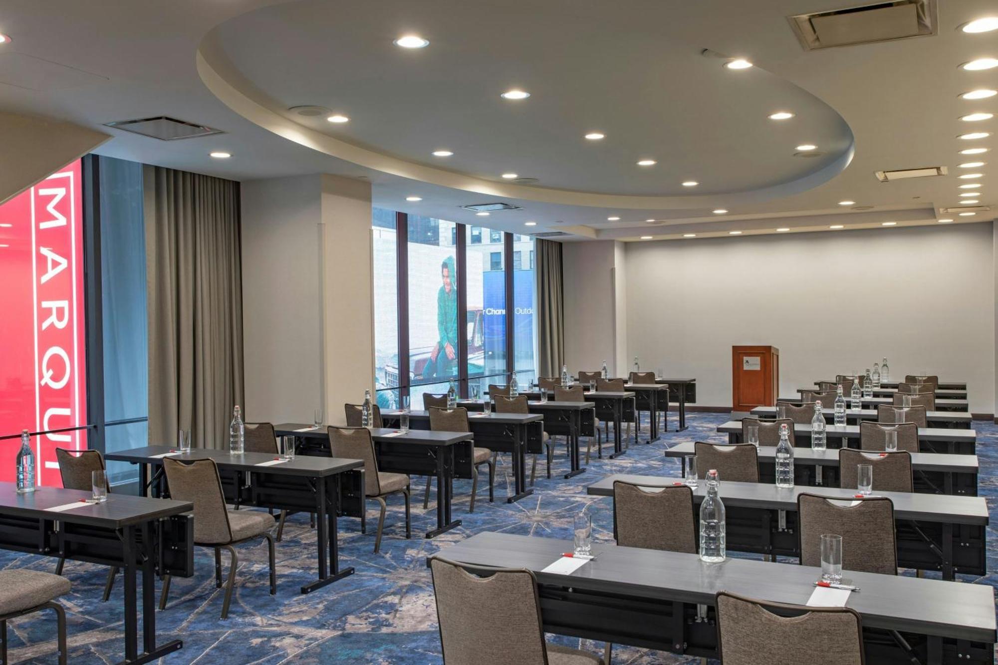 Hotel New York Marriott Marquis Esterno foto Meeting room