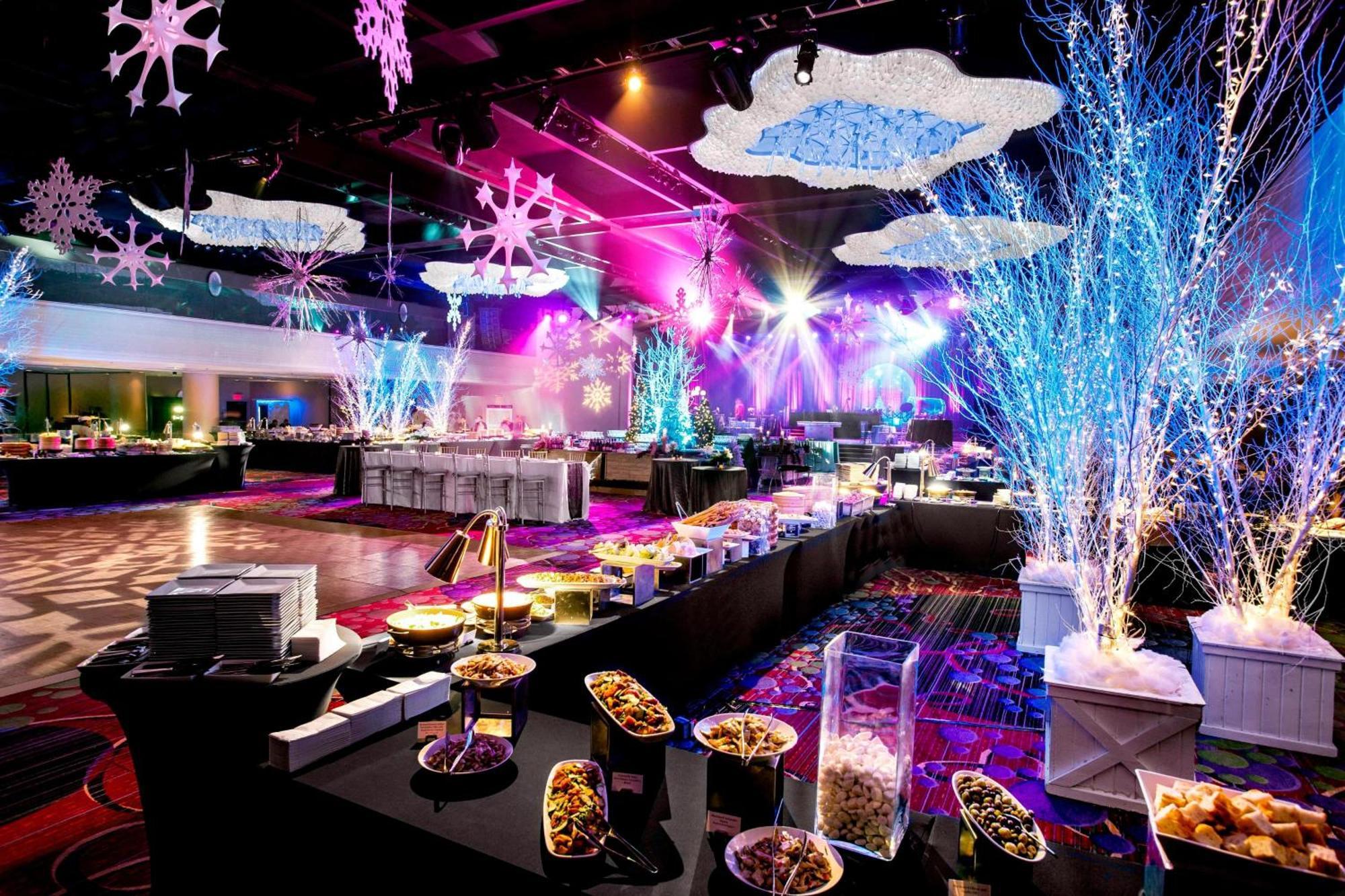 Hotel New York Marriott Marquis Esterno foto The interior of the nightclub