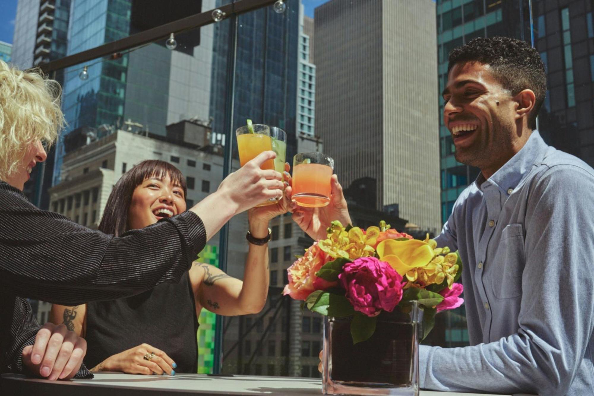Hotel New York Marriott Marquis Esterno foto The Terrace at the Mandarin Oriental